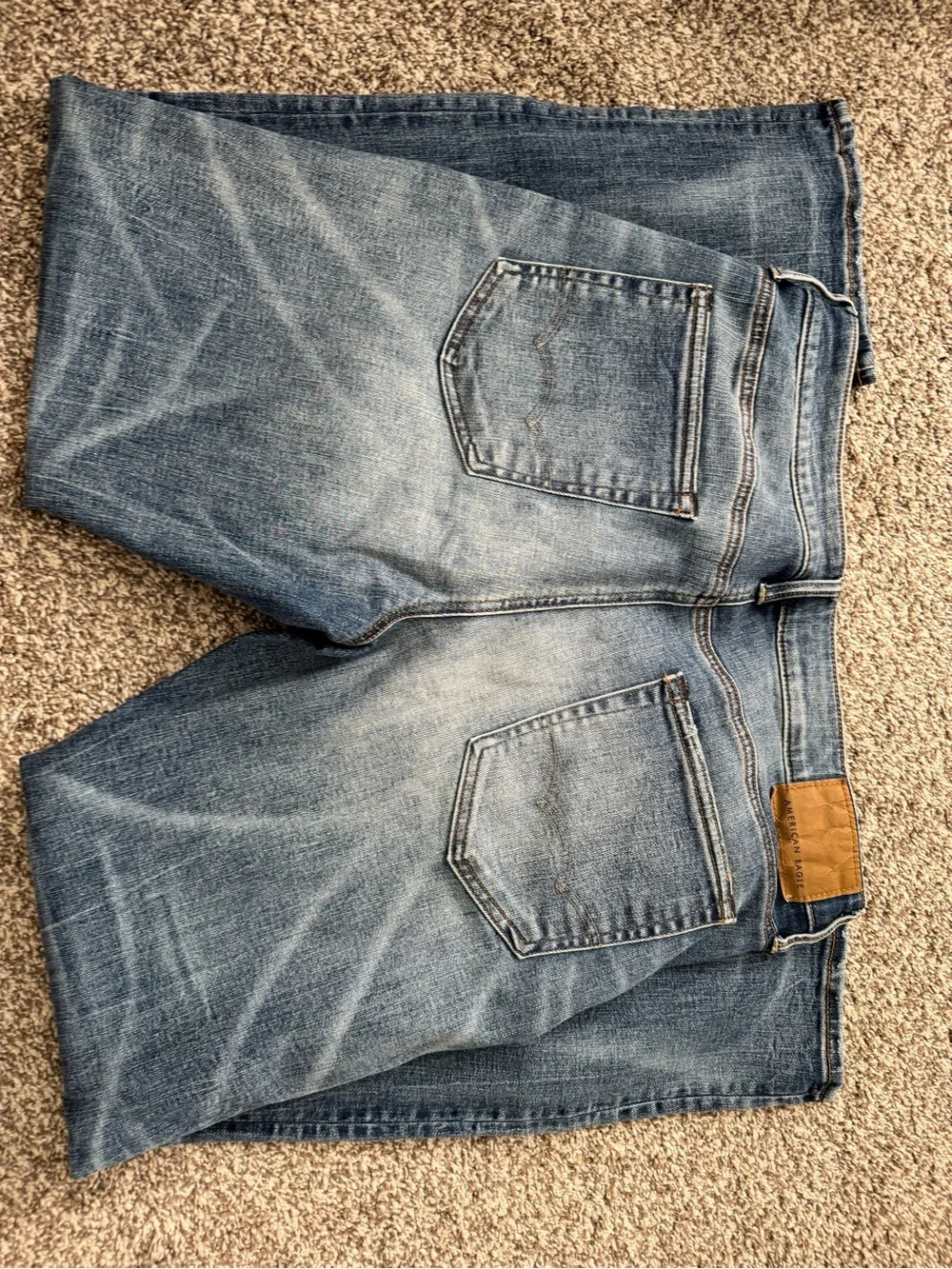 American Eagle Outfitters Light Blue Faded Men’s Jeans